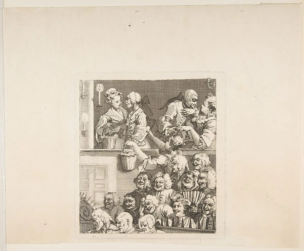 The Laughing Audience — William Hogarth