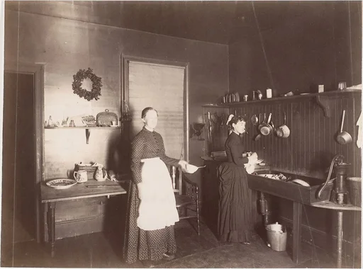 [Two Women in a Kitchen]