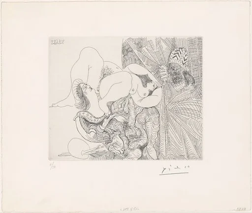 Raphael and the Fornarina III, from 347 Suite