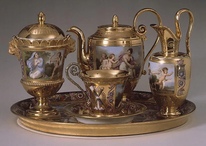Breakfast Service (déjeuner) — Etienne Charles Le Guay|Sèvres Manufactory|Jacques-Nicolas Sisson (or Sinsson)
