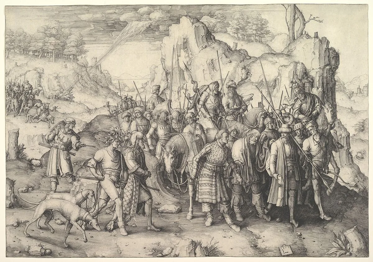The Conversion of St. Paul — Lucas van Leyden