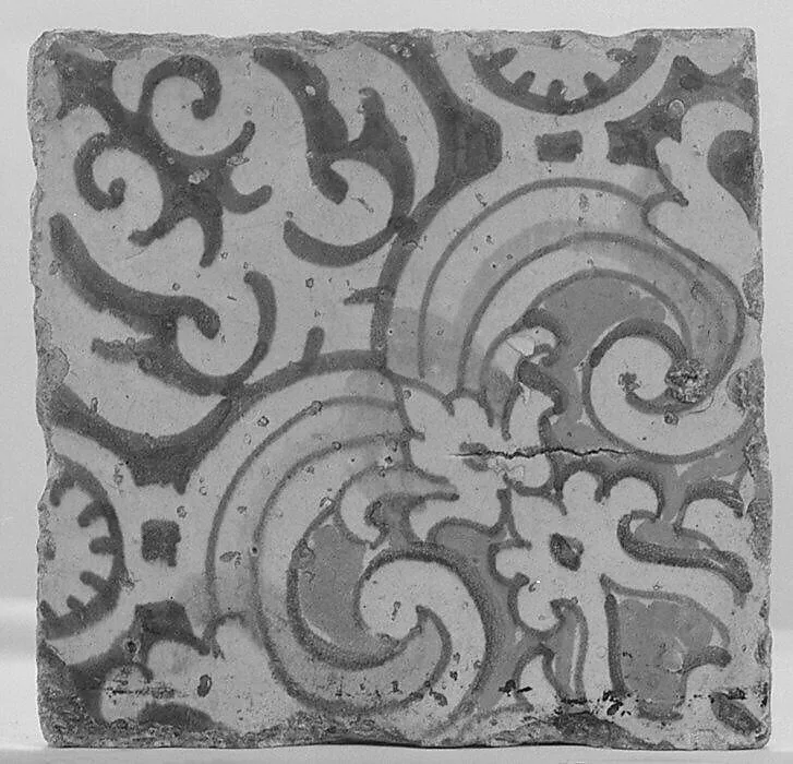Floor tile — Unknown