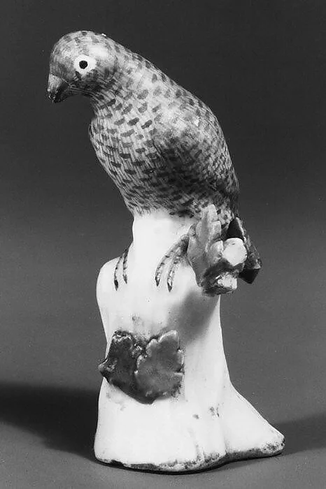 Miniature figure of a parakeet — Meissen Manufactory
