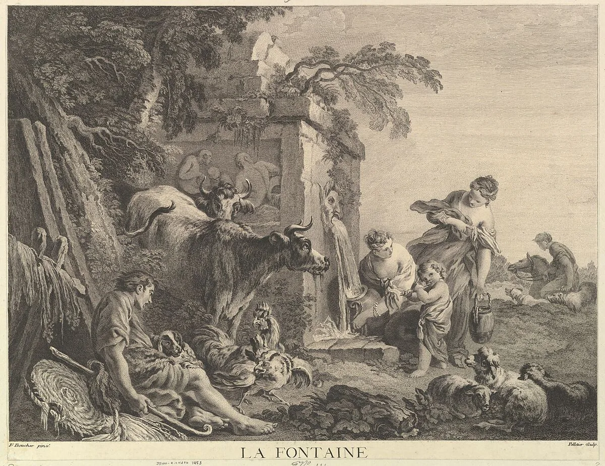 The Fountain — Jean Pelletier|François Boucher