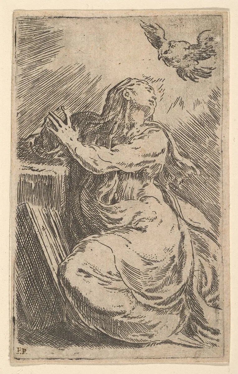 The Annunciation — Parmigianino (Girolamo Francesco Maria Mazzola)