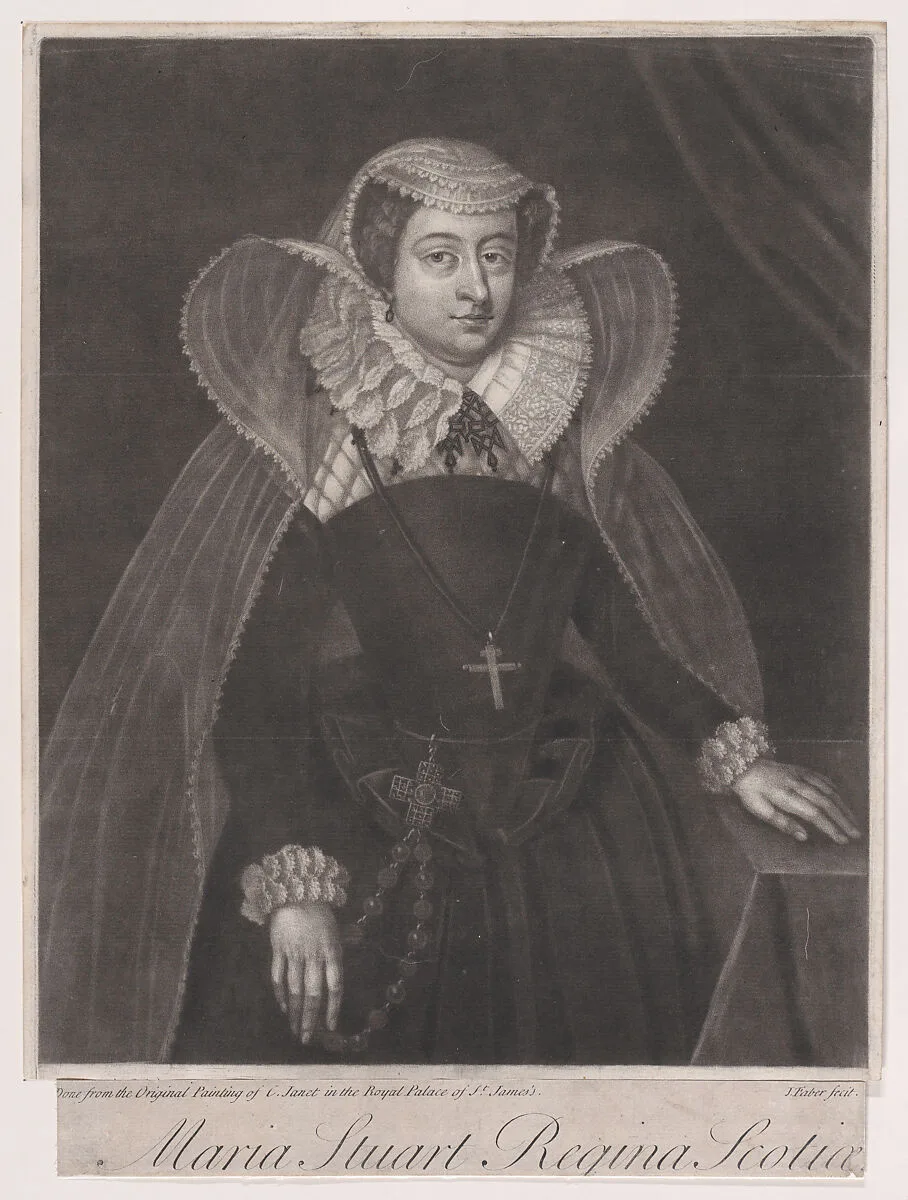 Maria Stuart Regina Scotiae — Mary, Queen of Scots|John Faber, the Younger|François Clouet