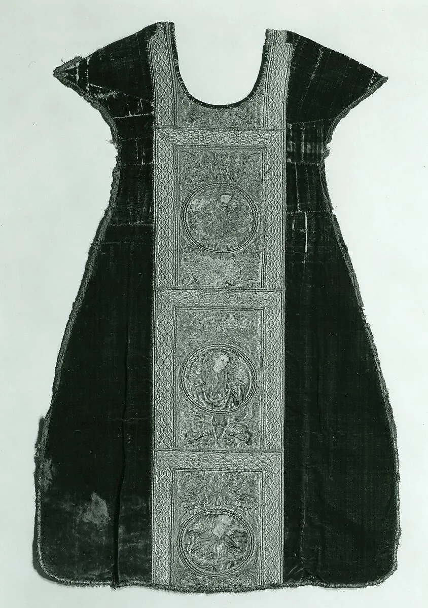 Chasuble Front with Orphreys — Unknown