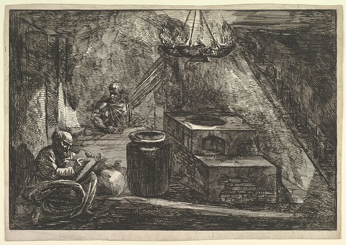 Plate 45, Volume II of "Antiquités de la Grande-Grèce" — Francesco Piranesi