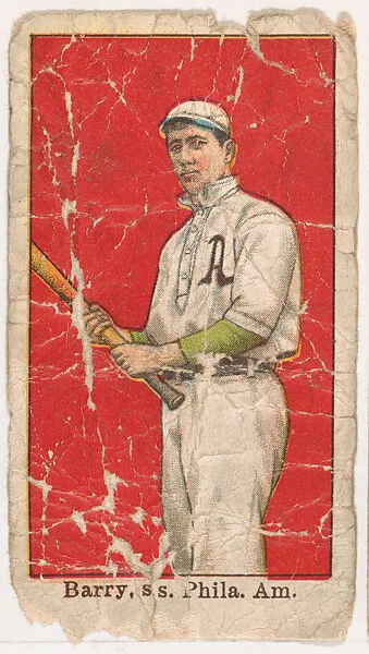 Jack Barry, Philadelphia, from Kotton Cigarettes Baseball Series, 1911-1916 — People's Tobacco Co., Ltd.