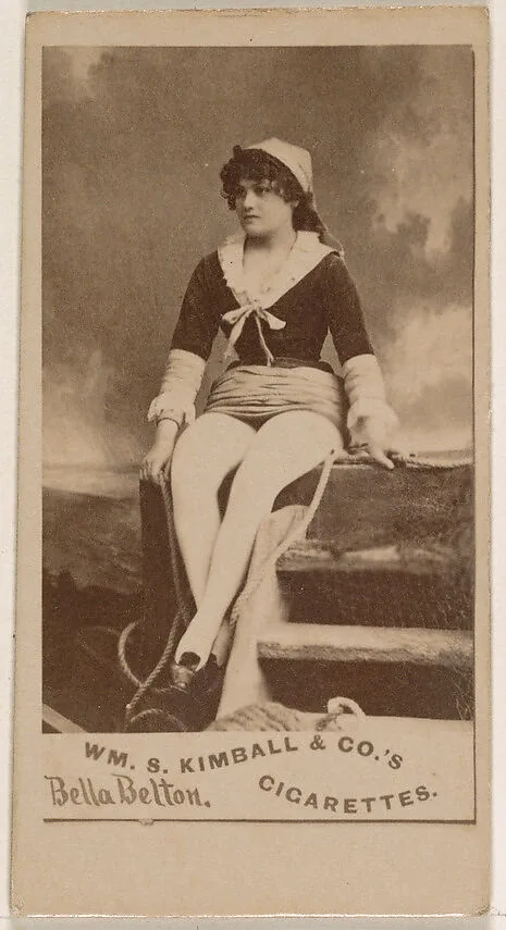 Bella Betton, from the Actresses series (N203) issued by Wm. S. Kimball & Co. — William S. Kimball & Company