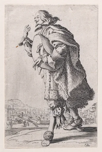 Le Gentilhomme qui Salue Tenant son Feutre Sous le Bras (The Gentleman who Bows Holding his Felt Hat Under his Arm), from La Noblesse (The Nobility)