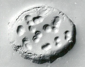 Drilled half almond seal