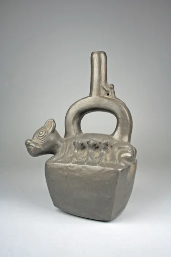 Stirrup Spout Bottle with Animals