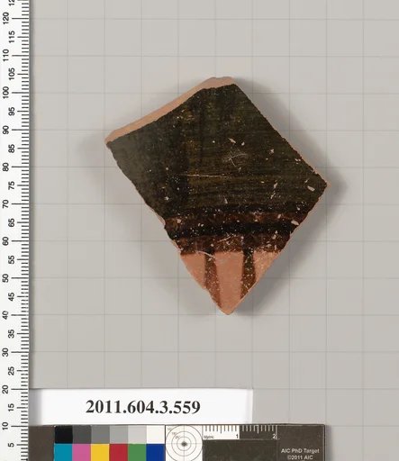 Terracotta fragment of a column-krater (bowl for mixing wine and water)