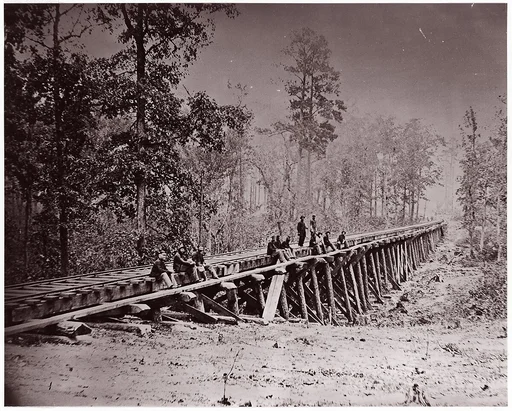 [Bridge No.2, U.S. Military Railroad to City Point, Virginia]