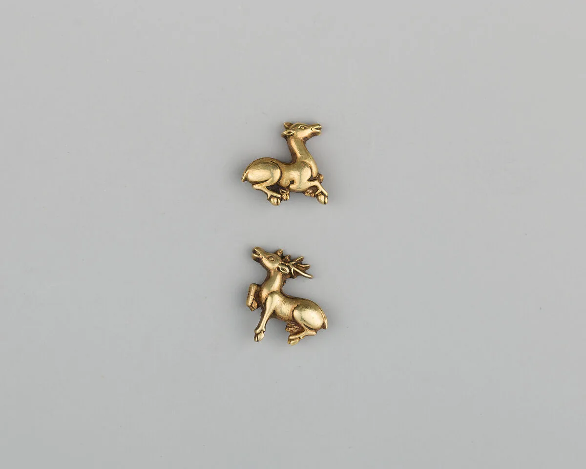Pair of Sword-Grip Ornaments (Menuki) — Unknown