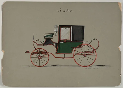 Design for Brougham, no. 3613