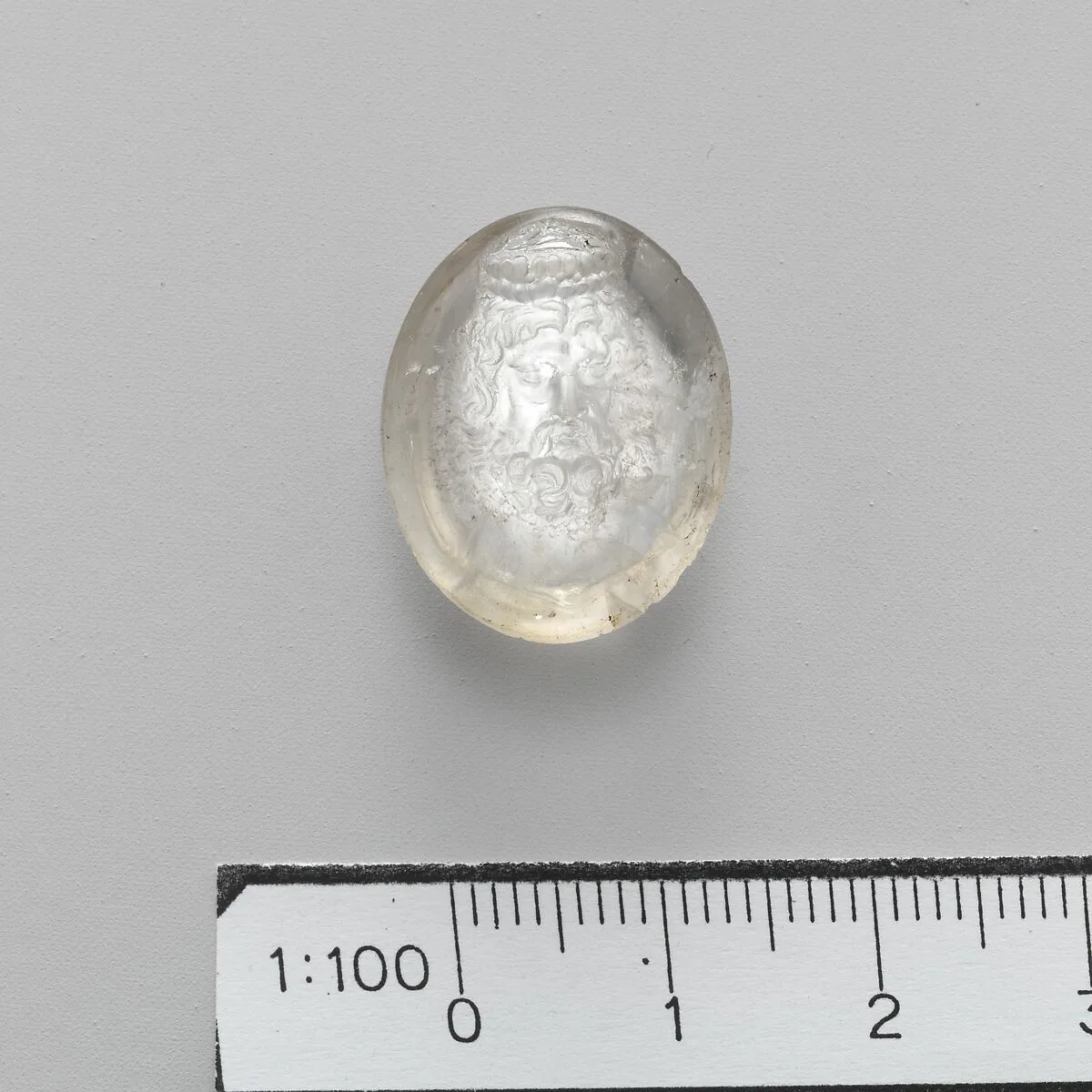 Rock crystal oval — Unknown