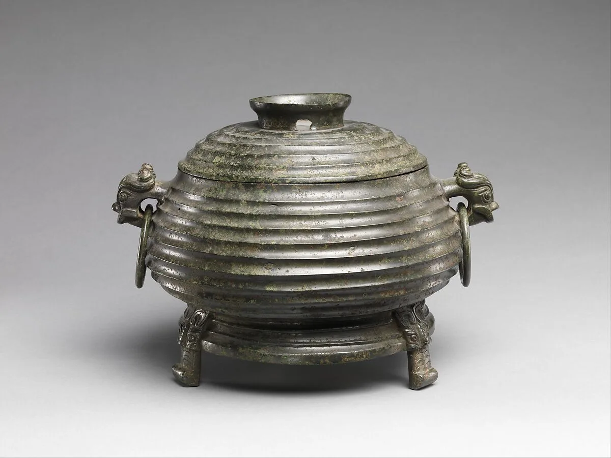 西周 青銅簋|Grain serving vessel (gui) — Unknown