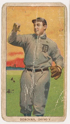 "Wild" Bill Donovan, Detroit, from Coupon Cigarettes Baseball Issue, 1910