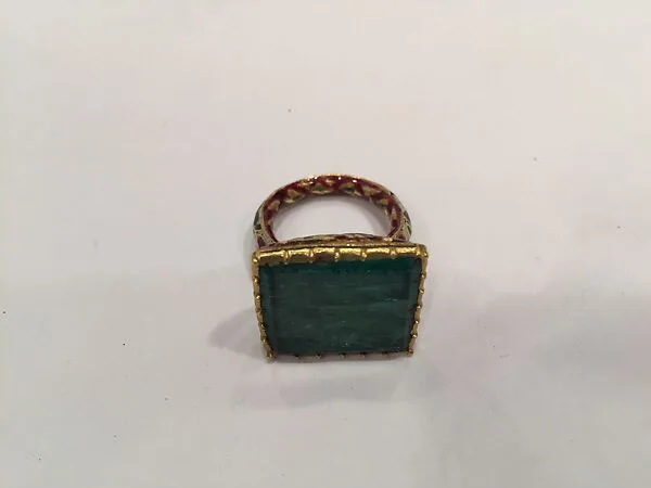 Ring with Emerald — Unknown