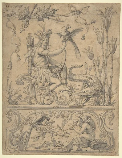 Allegory of America, from the Four Continents
