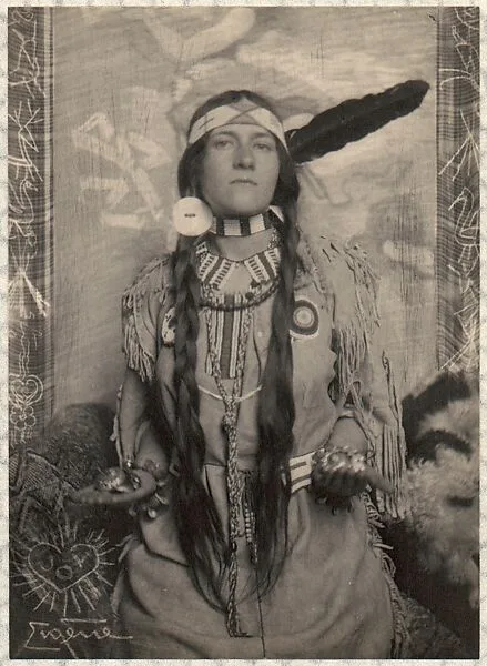 Miss Nan N. - Indian Festival — Frank Eugene