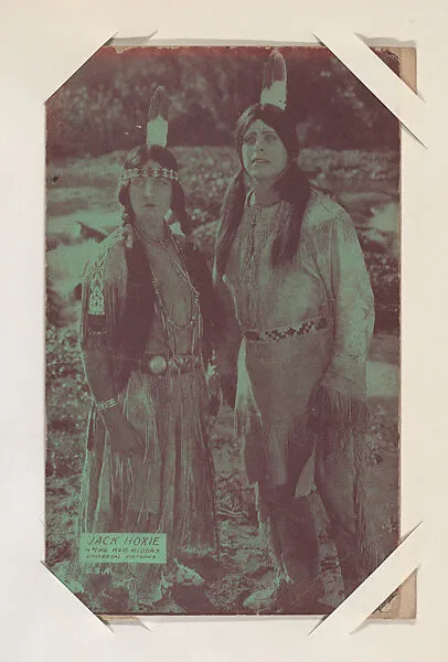 Jack Hoxie in "The Red Riders" from Western Stars or Scenes Exhibit Cards series (W412) — Unknown