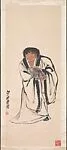 近代 齊白石 軸|Portrait of the Immortal Liu Haixian — Qi Baishi