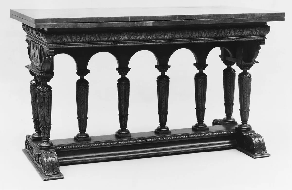 Draw-top table — Unknown