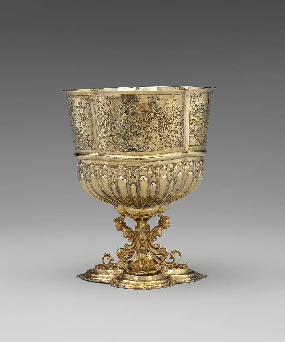 Cup with scenes from the New Testament (one of a pair) — Franz Fischer