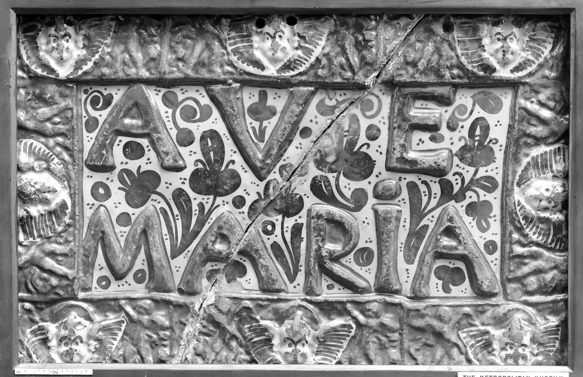 Wall tile — Unknown