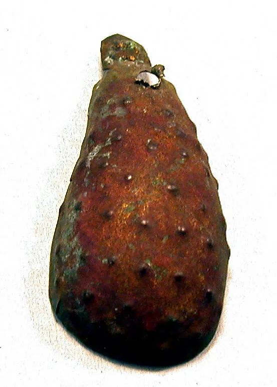 Hammered Silver Pod Ornament — Unknown