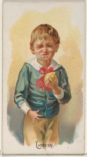 Lemon, from the Fruits series (N12) for Allen & Ginter Cigarettes Brands