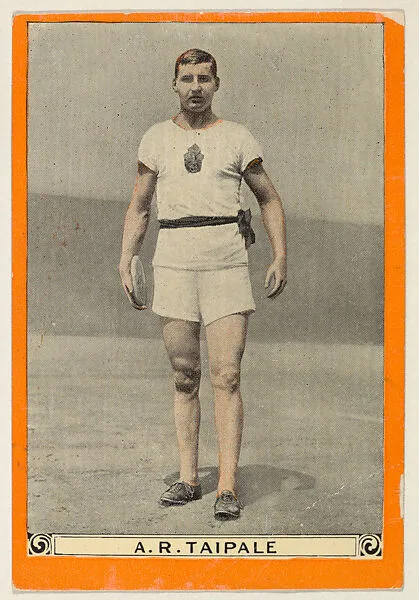 A. R. Taipale, from for the World's Champion Athletes series (T230) — Pan Handle Scrap Company