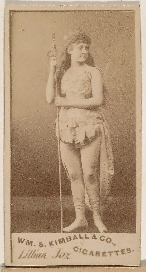 Lillian Jox, from the Actresses series (N203) issued by Wm. S. Kimball & Co. — William S. Kimball & Company