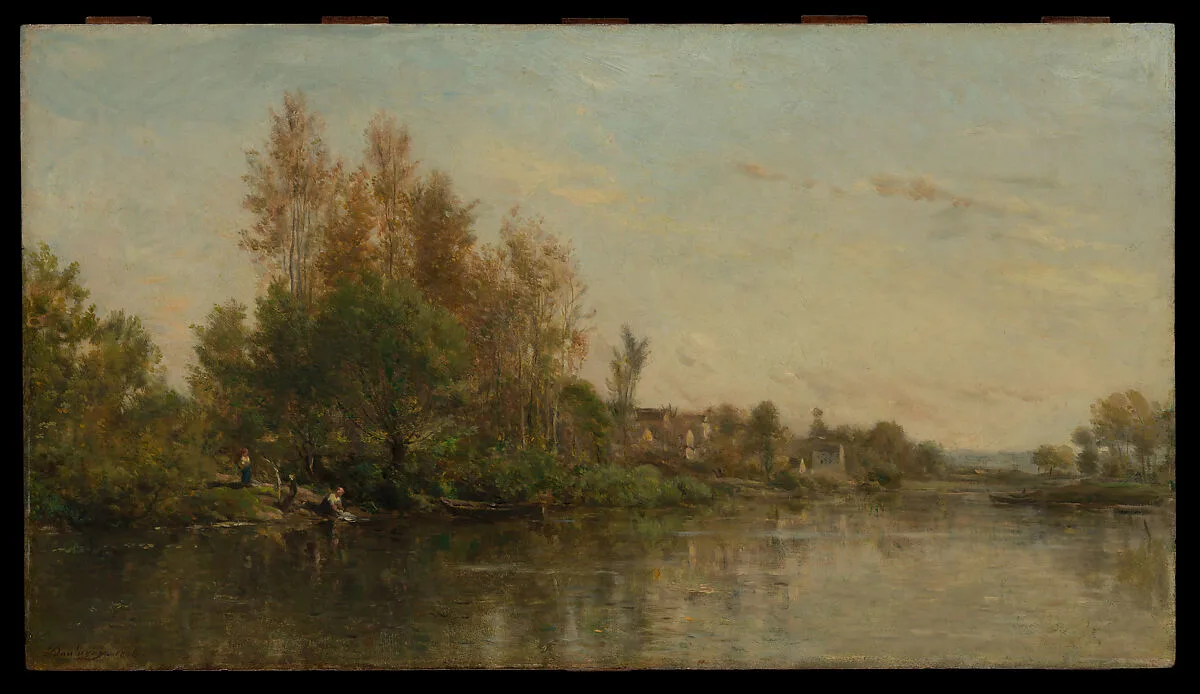 The Banks of the Oise — Charles-François Daubigny
