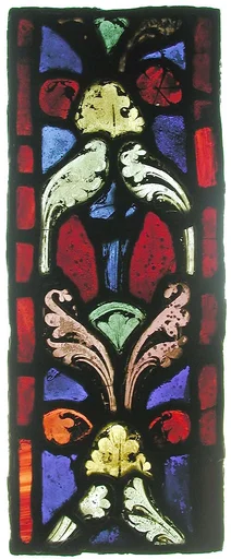 Border with "Block" Foliate Pattern