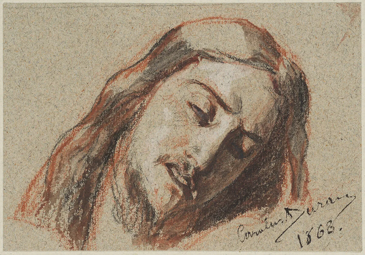 Head of Christ — Carolus-Duran (Charles-Auguste-Emile Durant)