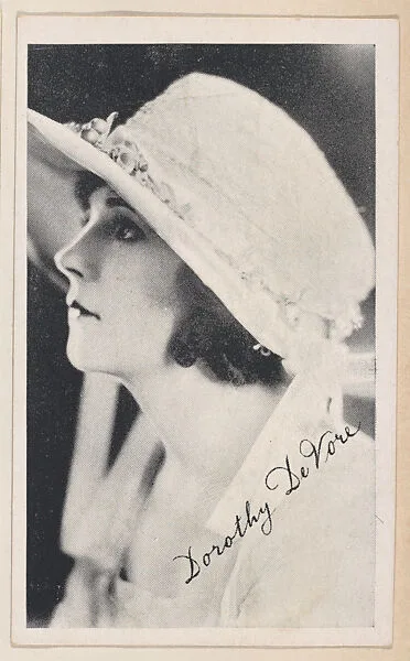 Dorothy Devore from Kromo Gravure "Leading Moving Picture Stars" (W623) — Kromo Gravure Photo Company, Detroit, Michigan
