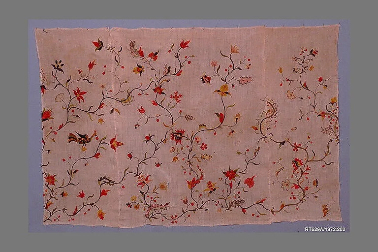 Embroidered panel — Unknown
