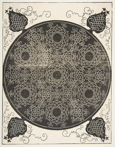 “The Sixth Knot”. Interlaced Roundel with Seven Wreaths