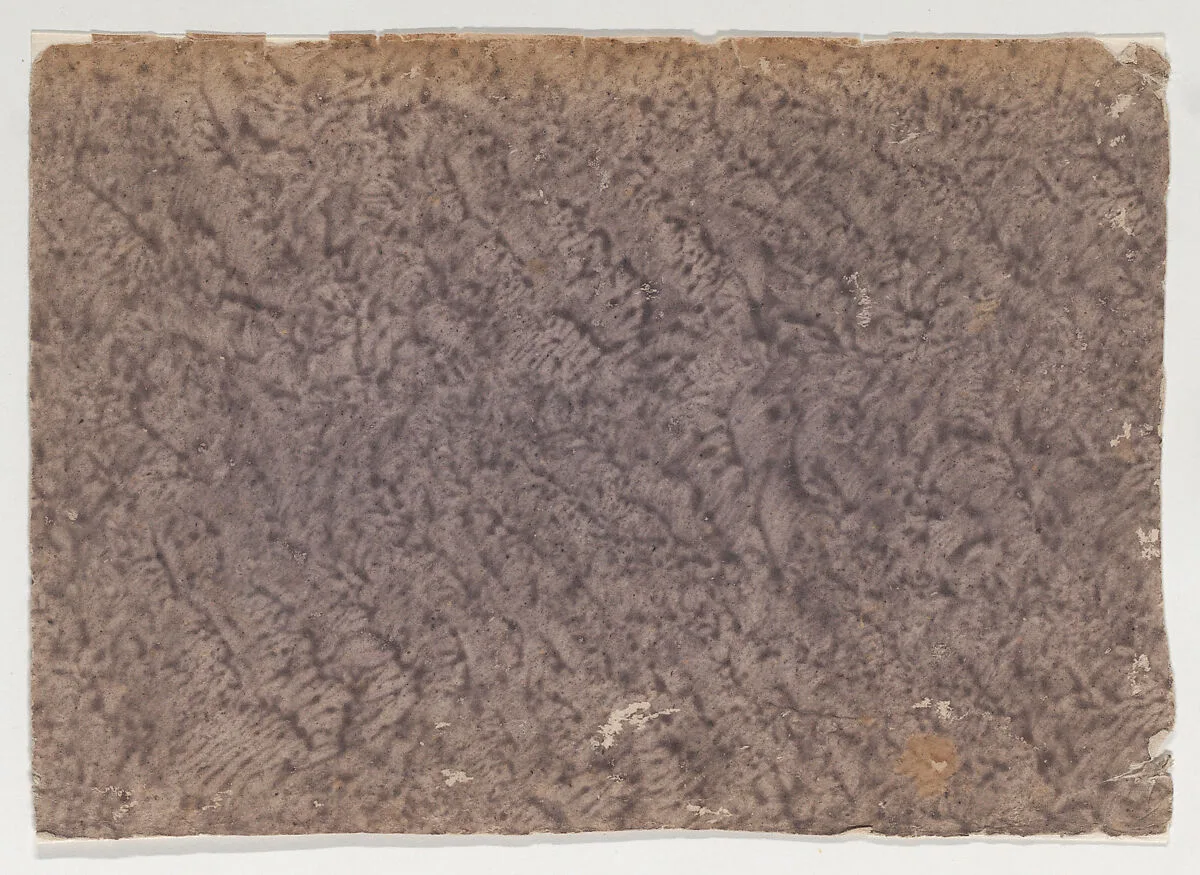 Gray paste paper — Anonymous