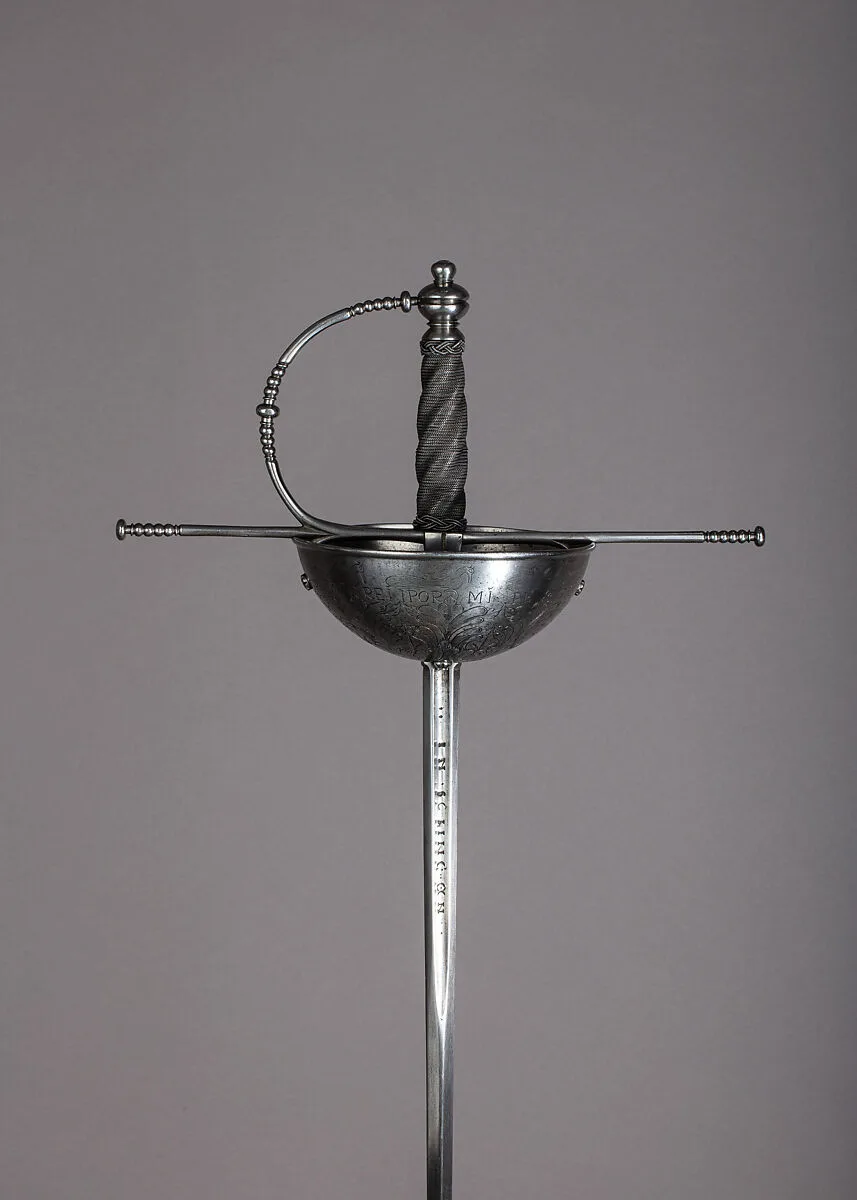 Cup-Hilted Rapier — Unknown