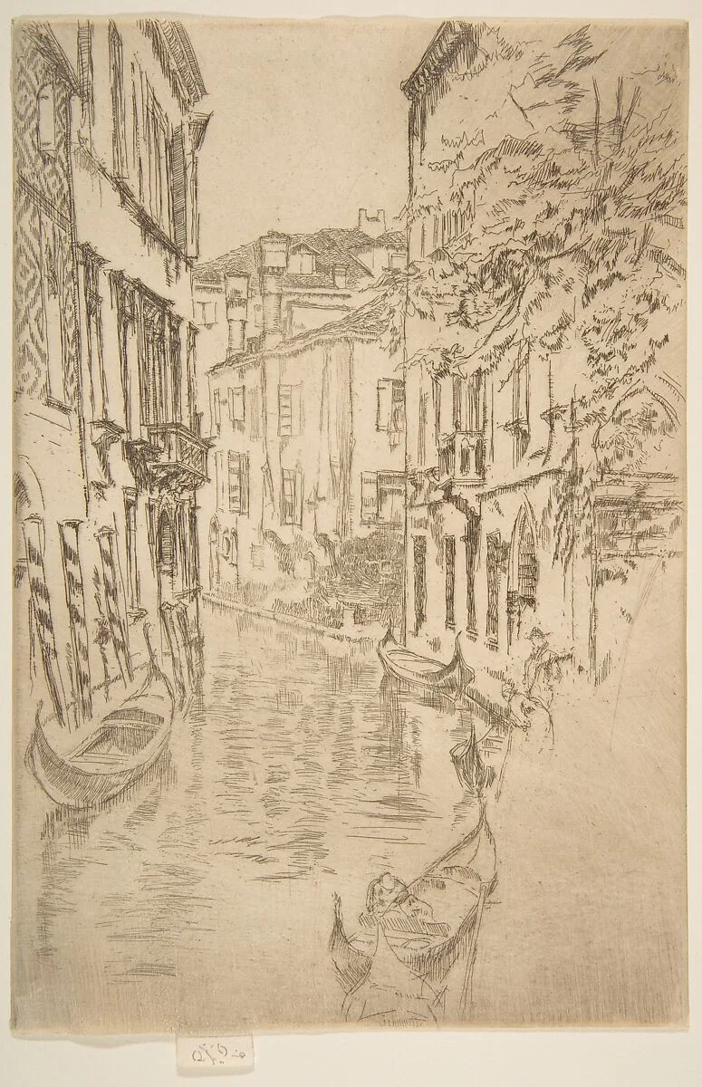 Quiet Canal — James McNeill Whistler