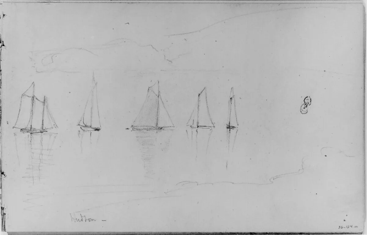 Hudson (from Sketchbook) — Daniel Huntington