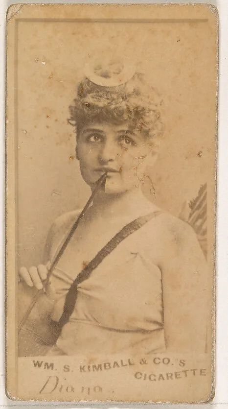 Diana, from the Actresses series (N203) issued by Wm. S. Kimball & Co. — William S. Kimball & Company