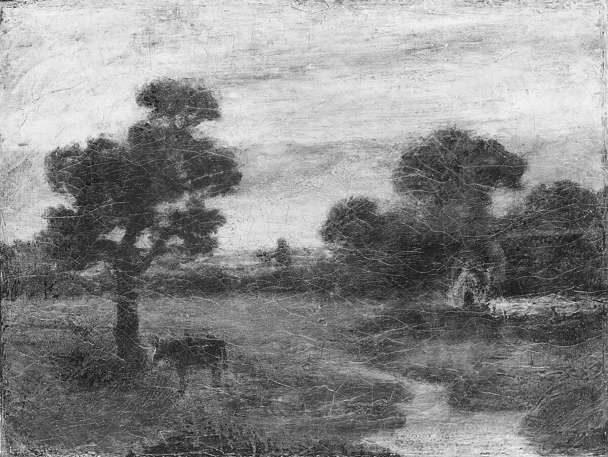 Pasture at Evening — Albert Pinkham Ryder