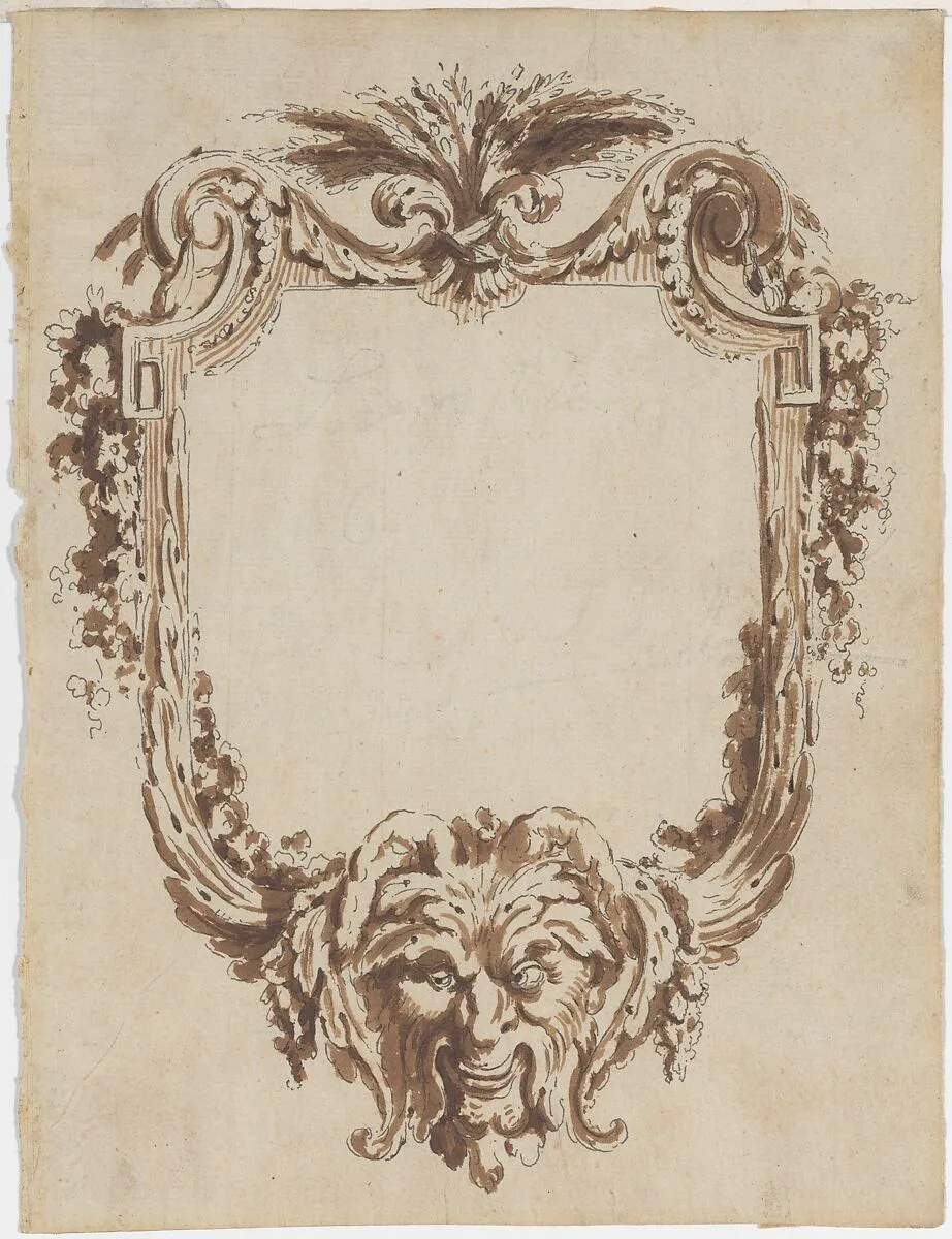 Design for a frame — Jean Charles Delafosse