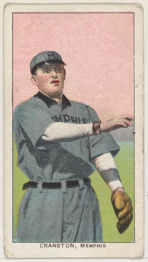 Cranston, Memphis, Southern League, from the White Border series (T206) for the American Tobacco Company